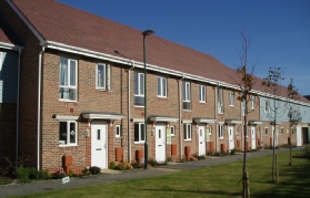 New terraced houses