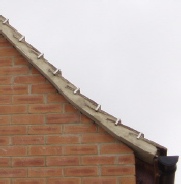 poor quality roof tiling